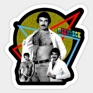 Dady Hot! Tom Selleck Sticker